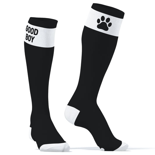 Chaussettes hautes Big Good Boy Noires