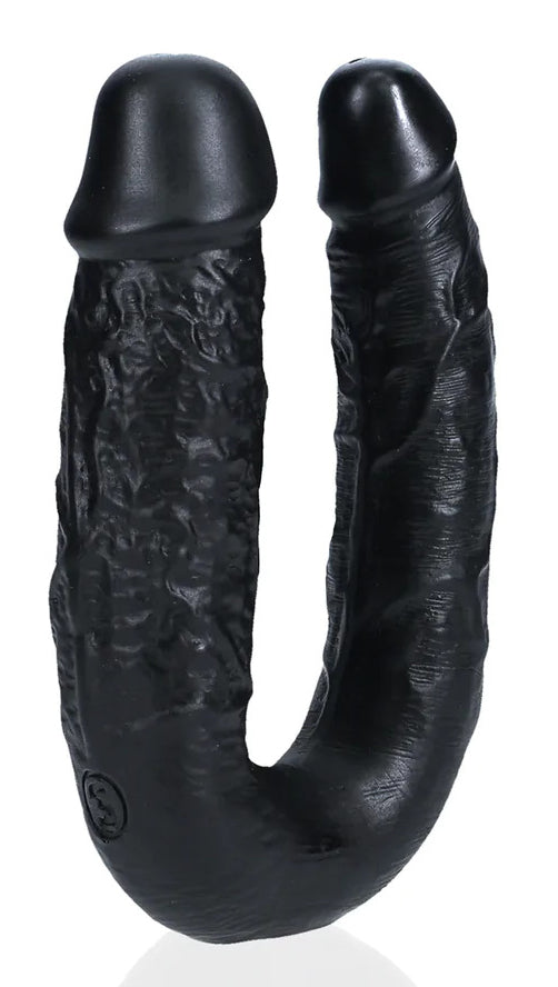 Double Gode U Shape 12 x 3cm Noir