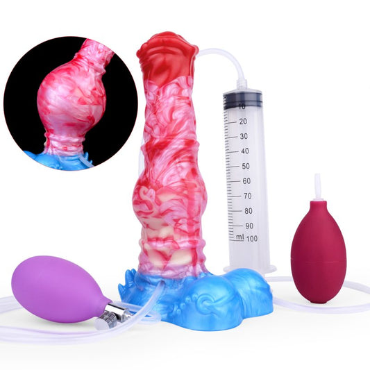 Gode éjaculateur gonflabe Air Elys 18 x 5.5cm