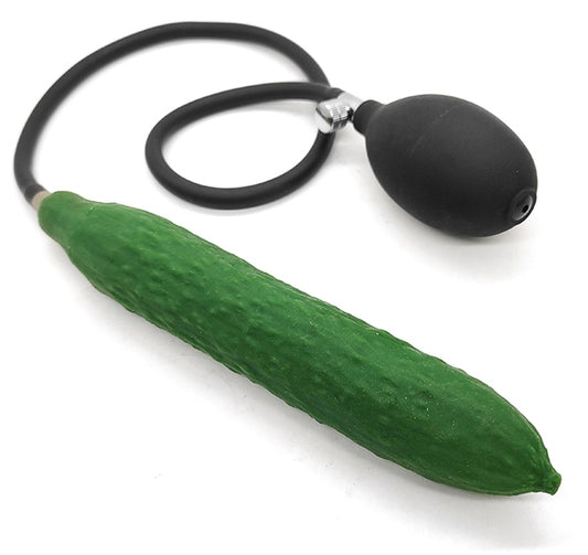 Gode gonflable Concombre 18 x 3.5cm