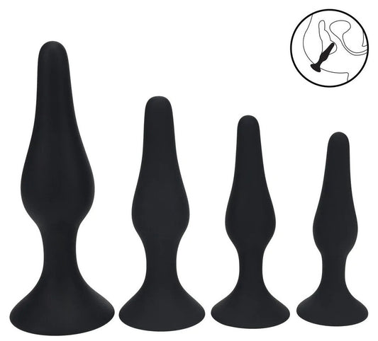 Kit de 4 Plugs Slim Noirs