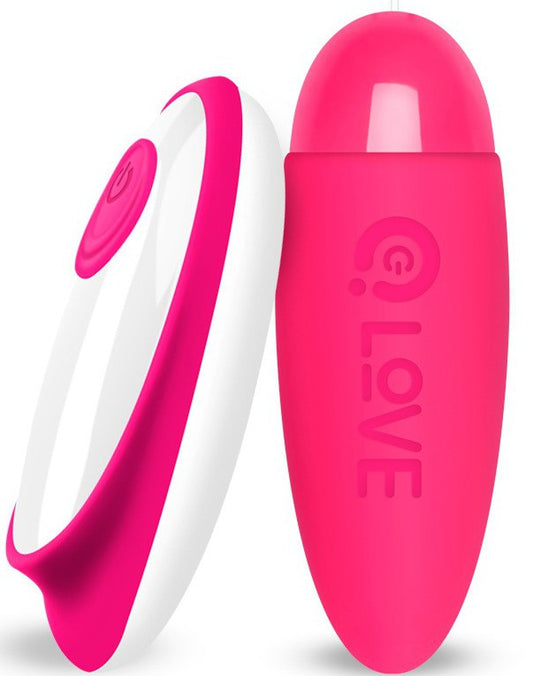 Oeuf Vibrant Alice sans fil 8 x 2.8 cm Rose