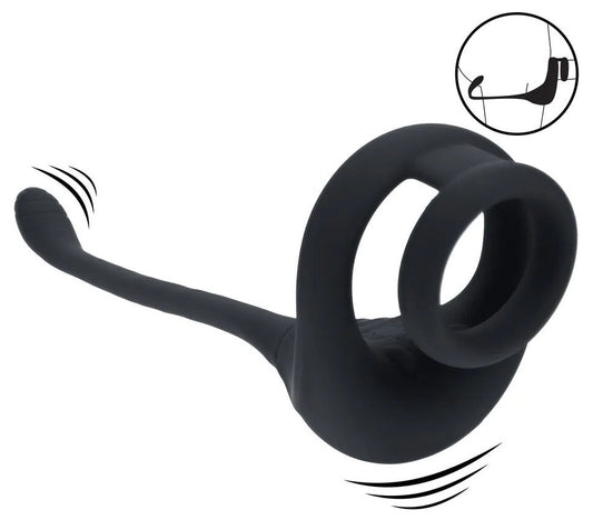 Plug-Cockring vibrant Pointeez 10 Vibrations