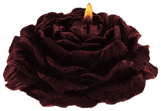 2 Bougies Sm Rose Candles Noire-Rouge