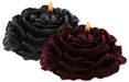 2 Bougies Sm Rose Candles Noire-Rouge