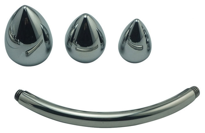 Stimulateur de prostate en métal Double Head 25cm
