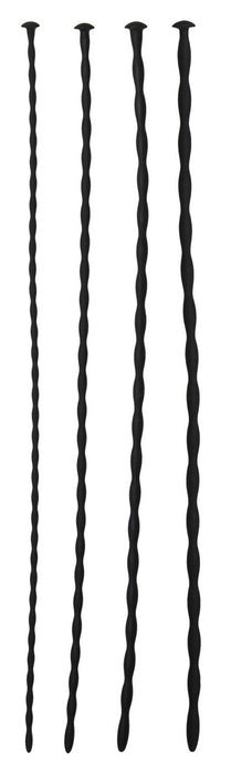 4 Tiges à Urètre pour dilatation 29 x 0.4 cm
