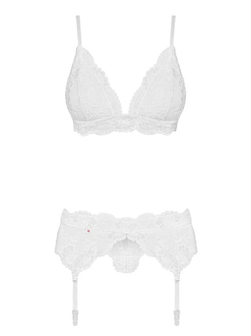 Ensemble Fanya 3 pièces - Blanc