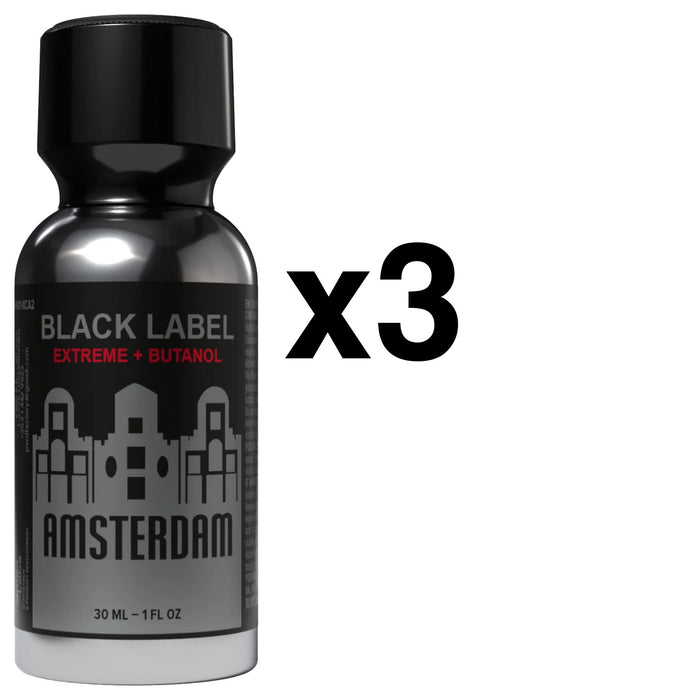 Amsterdam Black Label Extreme 30ml x3