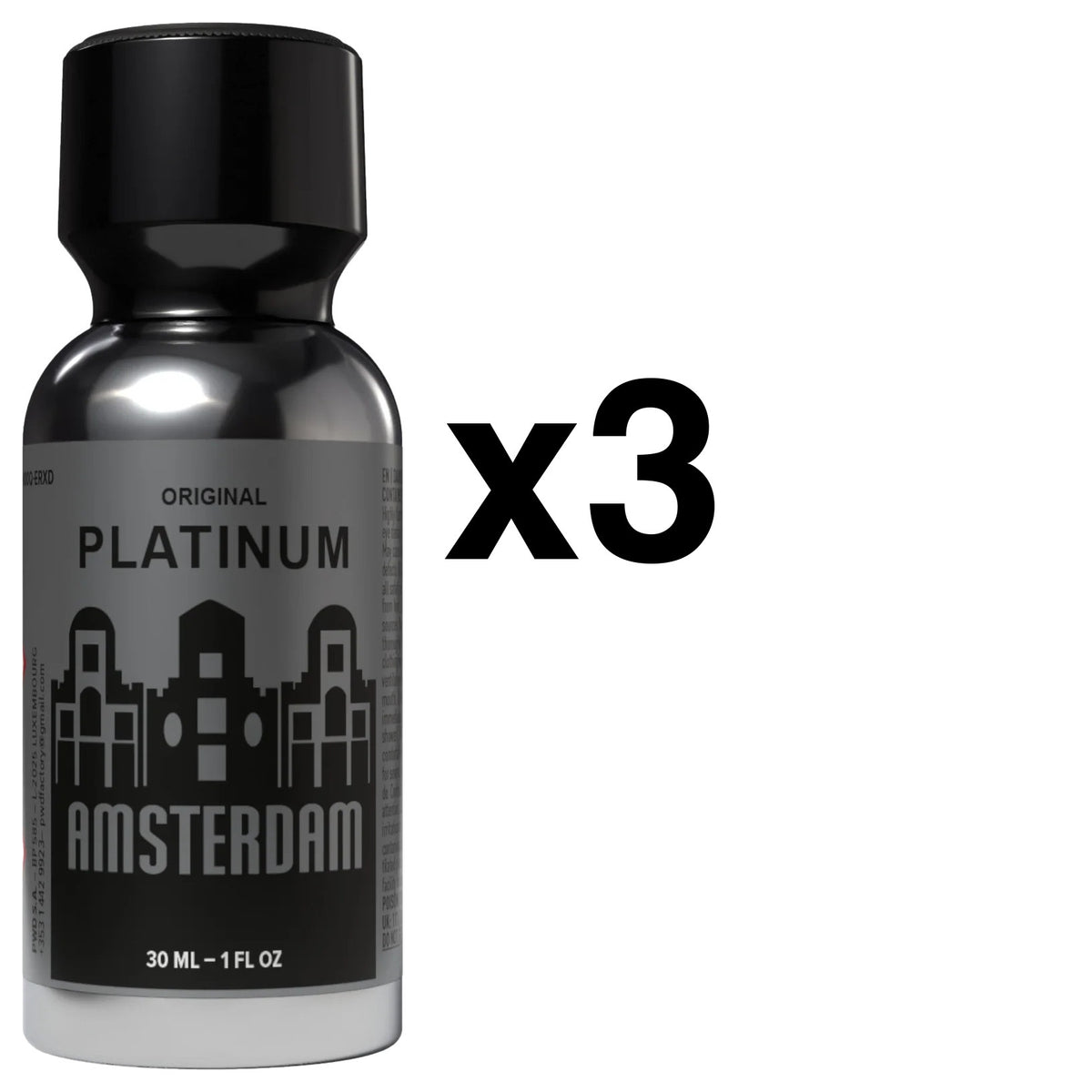 Amsterdam Platinum 30ml x3