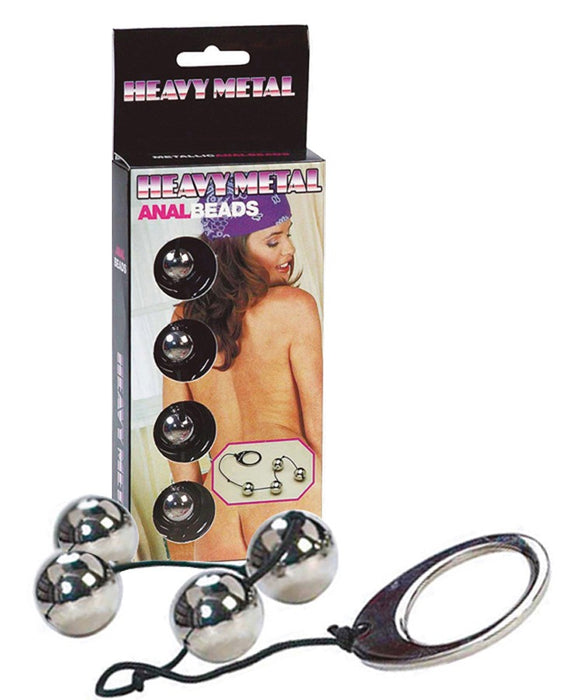 Anal Beads Heavy metal 30 x 2 cm