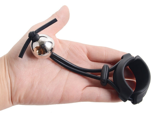 Anneau avec boule pendante Cock Head Ball S Poids 180g
