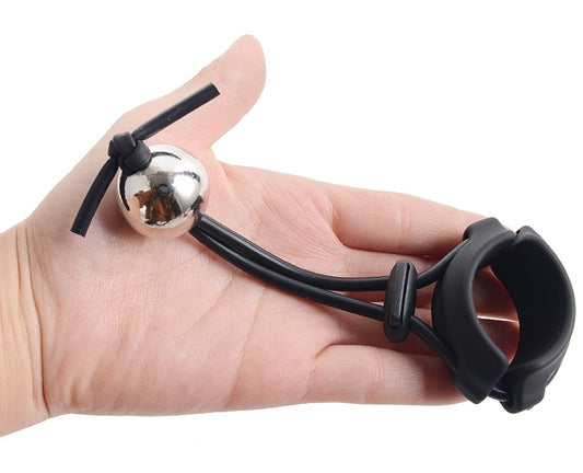 Anneau avec boules pendantes Cock Head Ball L Poids 520g