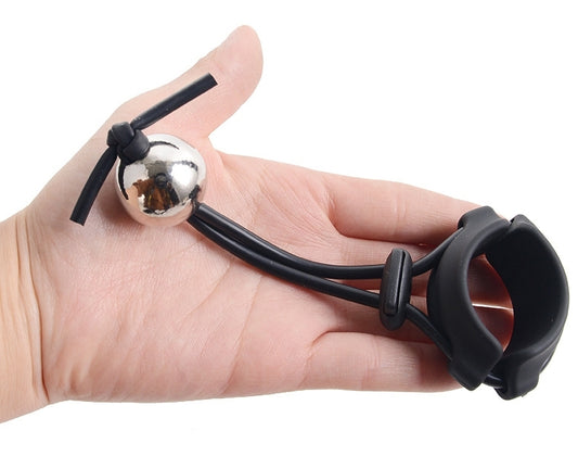 Anneau avec boules pendantes Cock Head Ball M Poids 360g