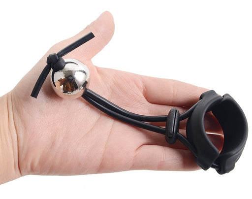 Anneau avec boules pendantes Cock Head Ball M Poids 360g