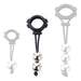 Anneau avec Boules Ring Head Ball M Poids 140g