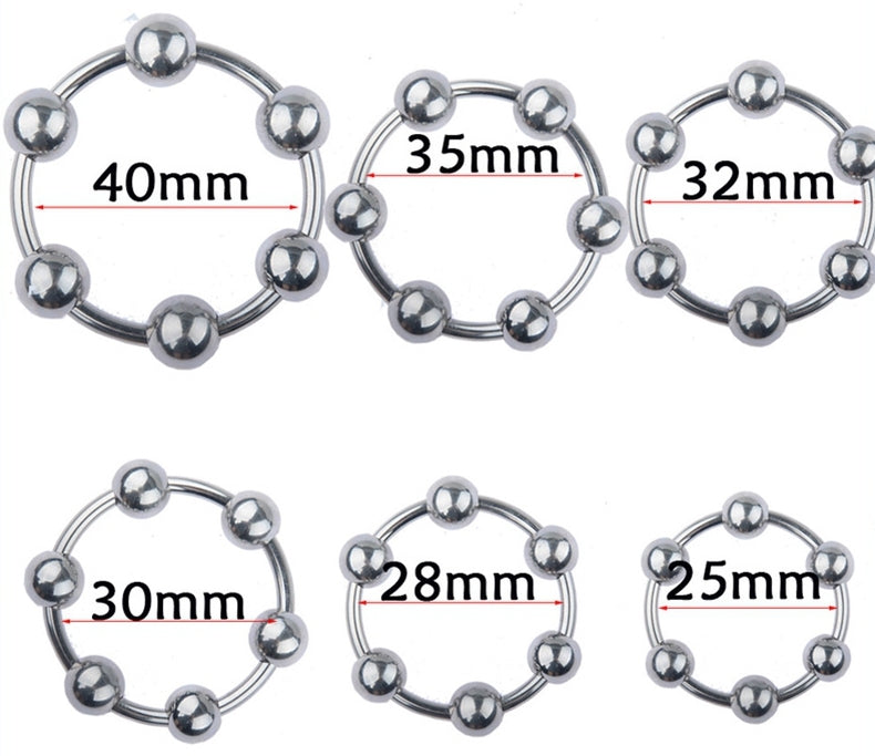 Anneau de gland 6 Balls Ring