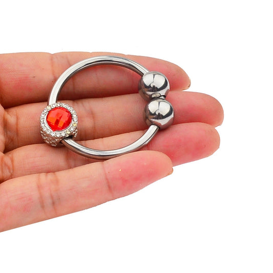 Anneau de gland Royring Bijou Rouge