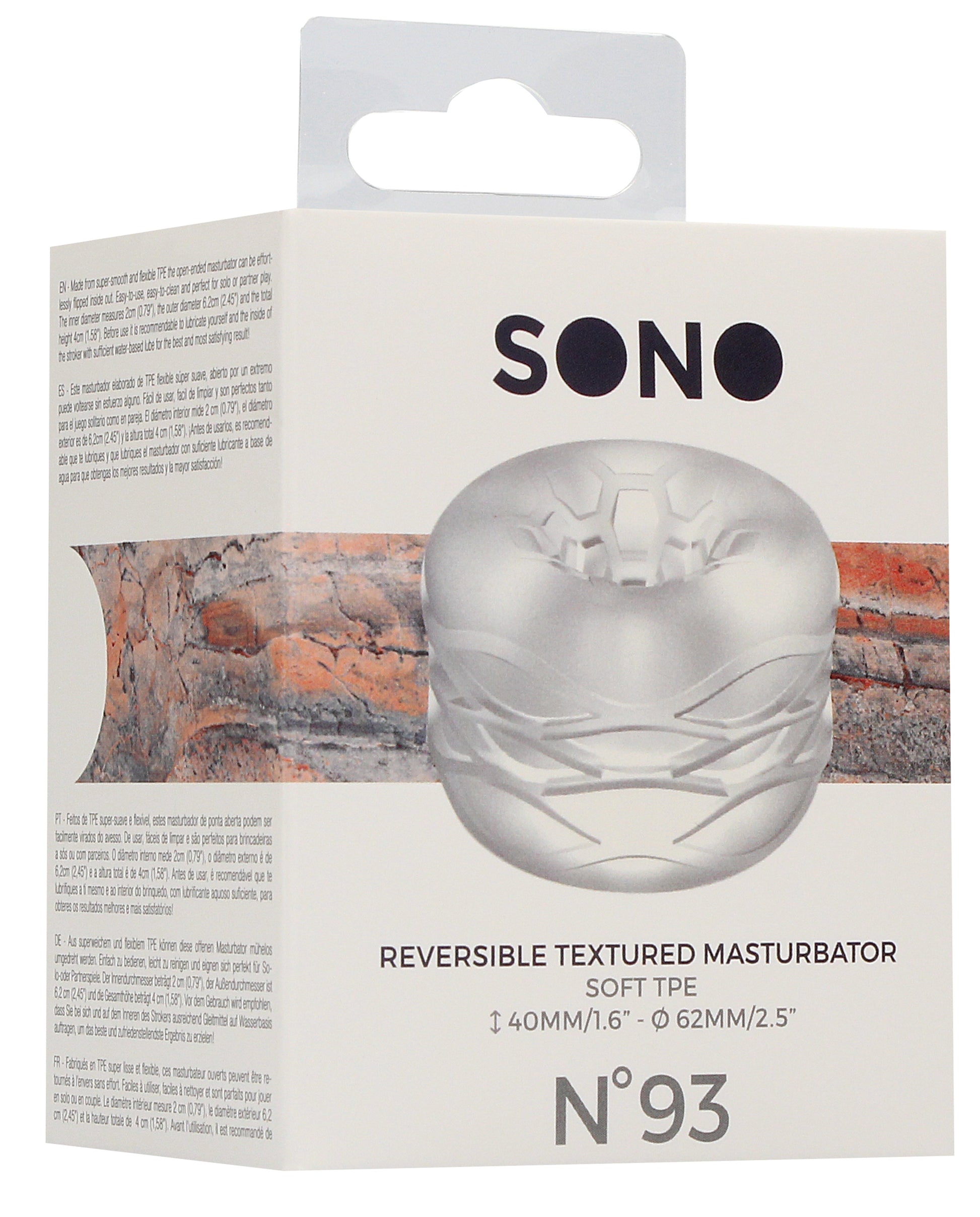Anneau de masturbation Réversible N93 Sono