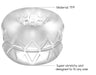 Anneau de masturbation Réversible Textured Sono n92