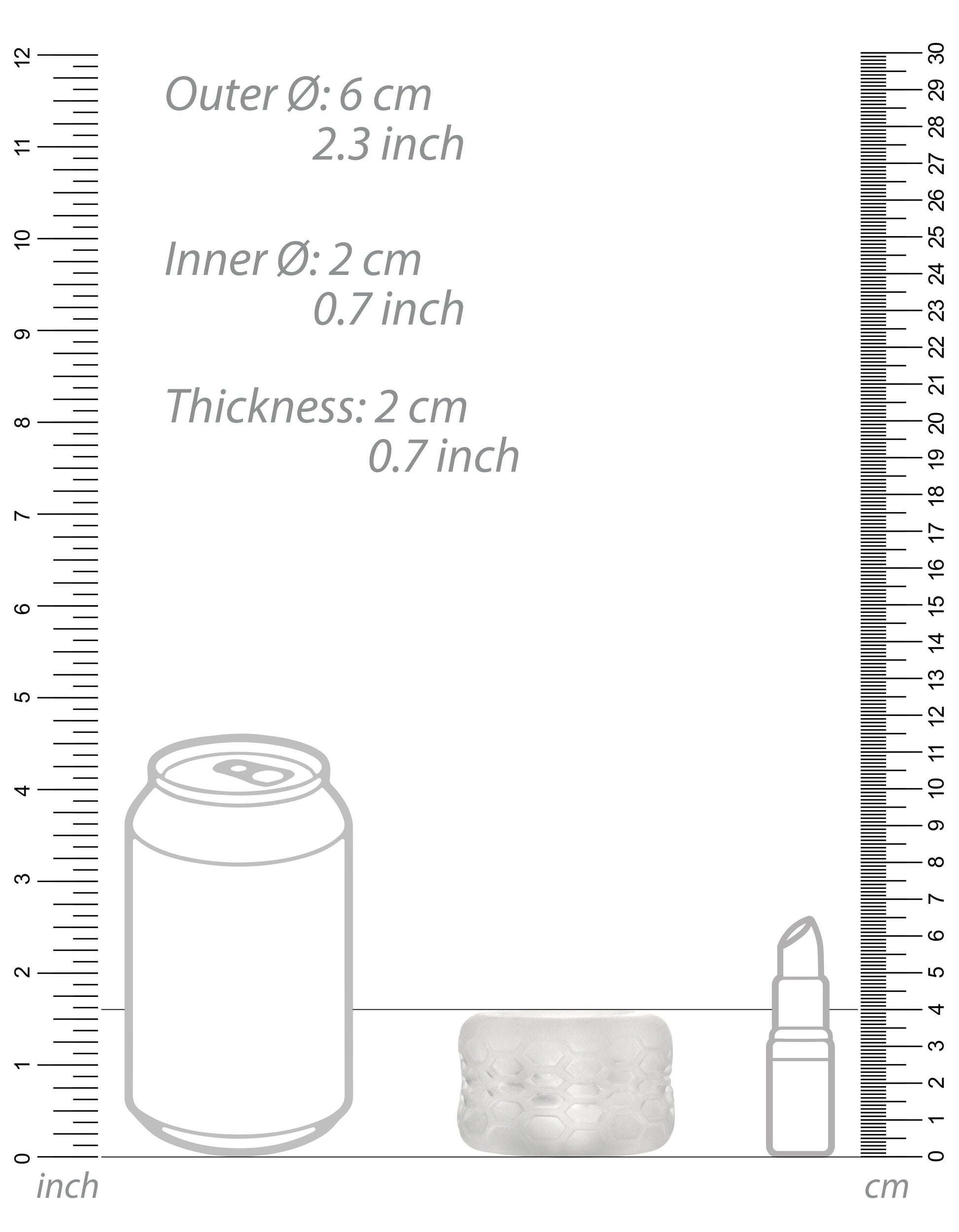 Anneau de masturbation Textured Sonon n94