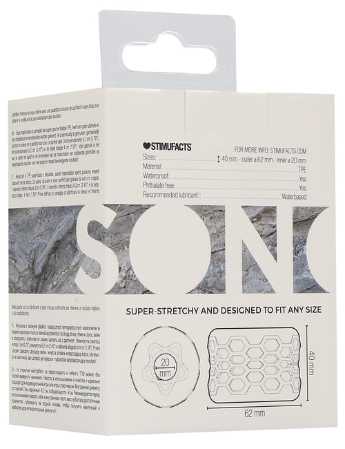 Anneau de masturbation Textured Sonon n94