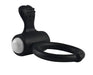 Anneau Vibrant Power Clit HEART – Noir