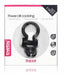 Anneau vibrant Power Clit Rabbit - Noir