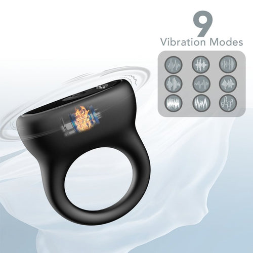 Anneau Vibrant Vrizz 33mm Noir