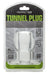 Ass Tunnel Plug Silicone Transparent Extra-Large 9 x 7 cm
