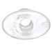 Ass Tunnel Plug Silicone Transparent Extra-Large 9 x 7 cm