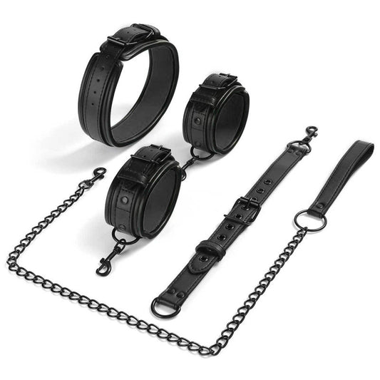 Attaches Poignets-Cou Neckist Noires