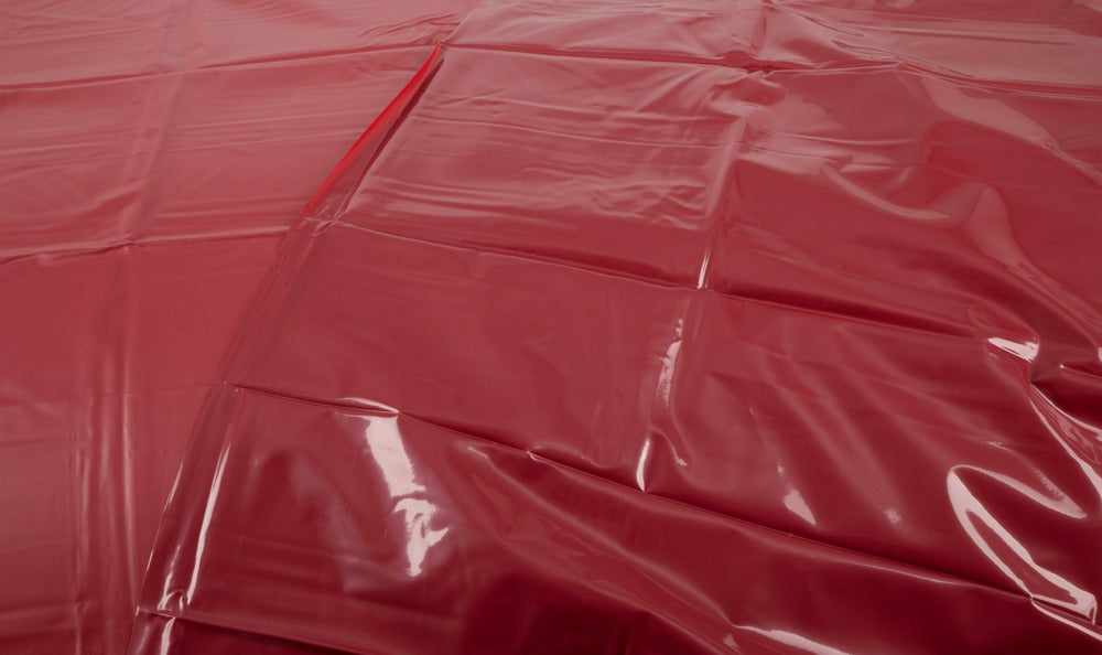 Bâche en Vinyle Lack 200 x 230 cm Rouge foncé