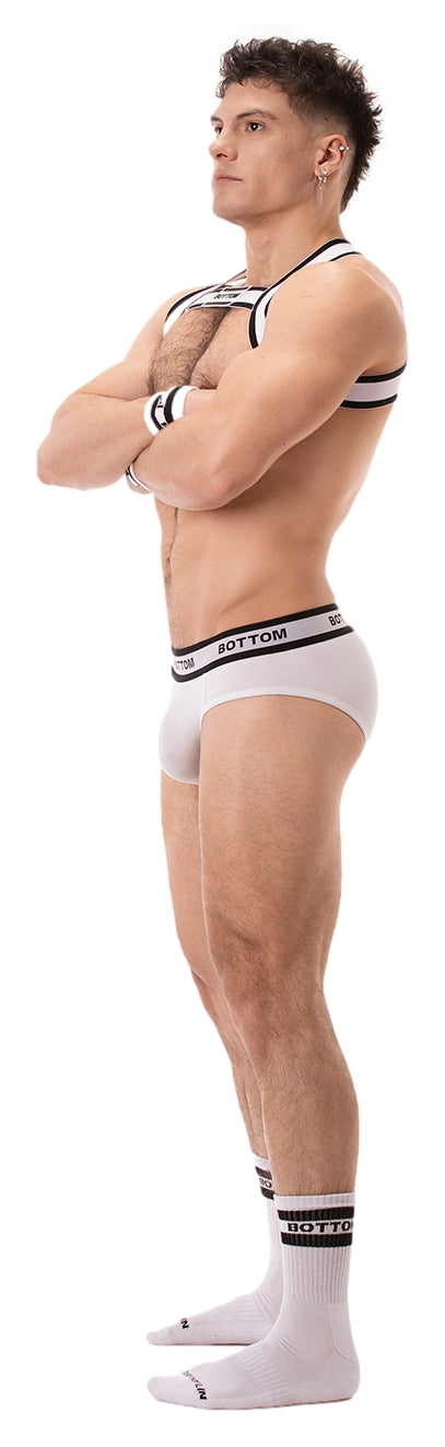 Backless Bottom Blanc