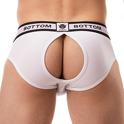 Backless Bottom Blanc