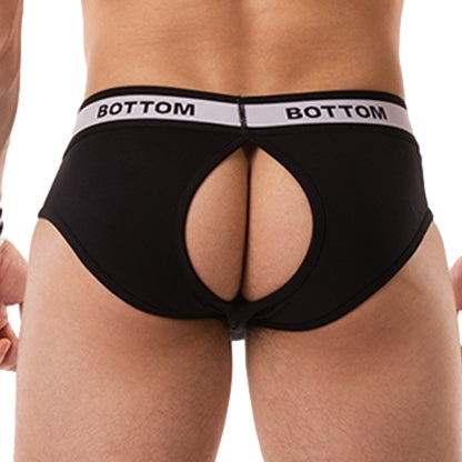 Backless Bottom Noir