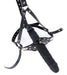 Bâillon avec gode Strap Dick 12cm