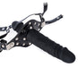 Bâillon avec gode Strap Dick 12cm