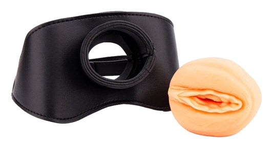 Bâillon avec Masturbateur entrée pussy Pushity 30mm