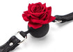 Baillon Boule avec Rose Bud Gag Rose