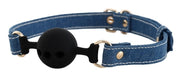 Bâillon-boule Denimy 45mm