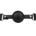 Baillon Boule en silicone Noir