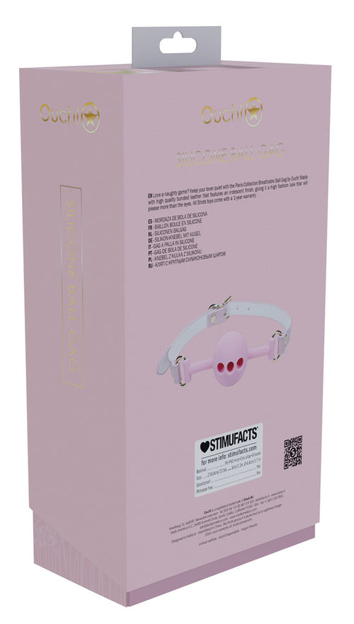 Bâillon-Boule Paris 41mm Rose
