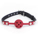 Bâillon Boule Percée Breathfive 40mm Bordeaux