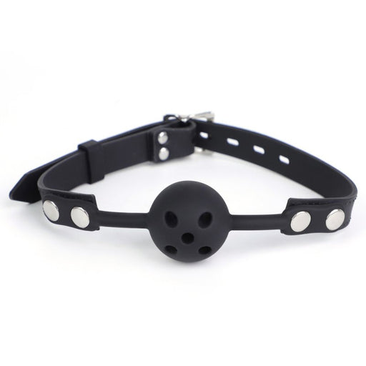 Bâillon Boule Percée BREATHFIVE 40mm Noir