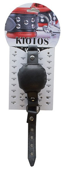 Baillon en cuir SIlence Gag Noir