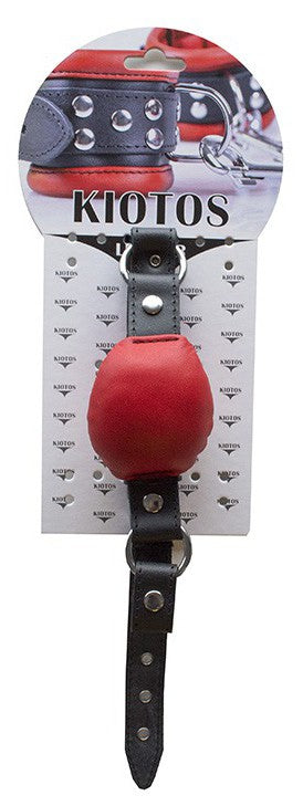 Baillon en cuir Silence Gag Rouge