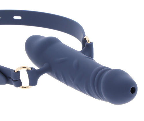 Bâillon en Silicone Supreme Double 9.5 x 3.4cm