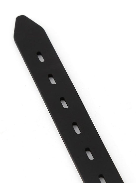 Bâillon en silicone Zen Open Noir-Rouge