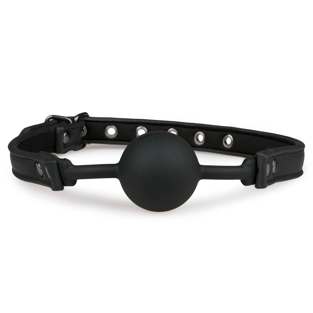 Baillon flexible avec boule silicone Noir
